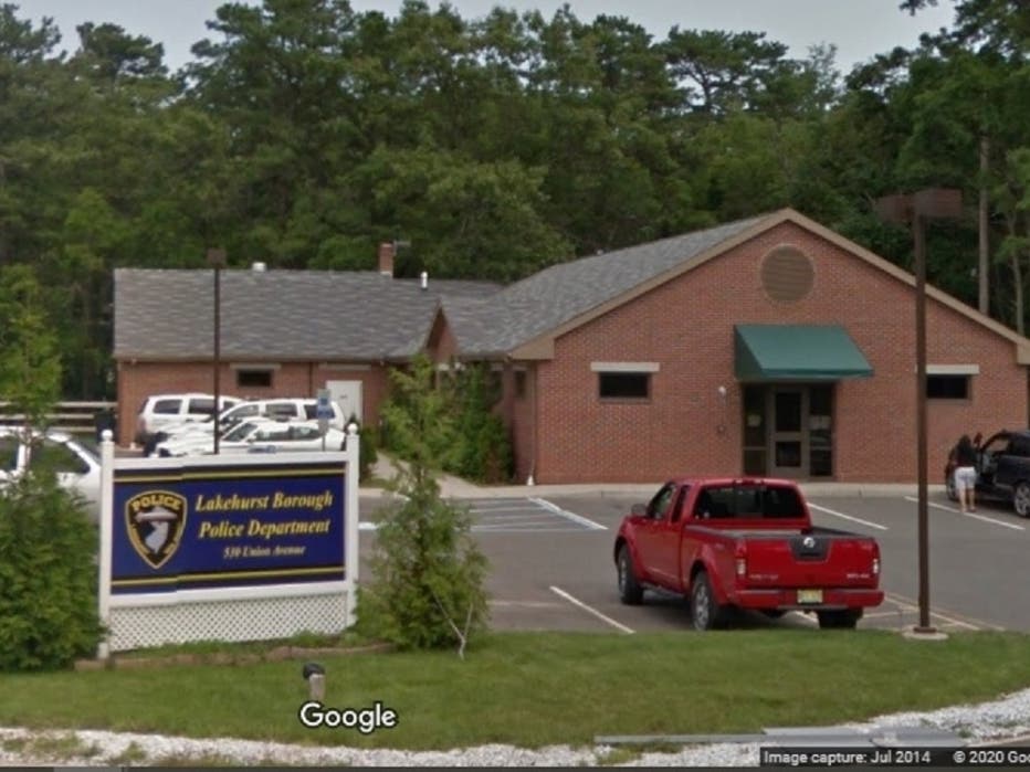 Lakehurst police were called to a fire early Tuesday morning; the blaze destroyed the home. 