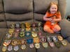 Sophia Colavito, 4, is collecting police and first responder patches as she battles cancer. She's received them from all over the world. 