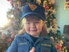 Sophia Colavito turned 5 on Friday and got a surprise visit from the New Jersey State Police, who presented her with her own trooper uniform.
