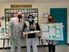 Sofia Gonzales-Trelles recently shared her vision for the greenhouse with administrators at Lake Riviera Middle School.