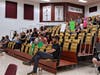 About 20 parents and students attended the May 19 Toms River school board meeting to demand the school board ignore the state mandate of masks in schools. 