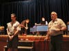 Manchester Eagle Scout Nicholas Isphording, with Troop Leader Kevin Rembauch 