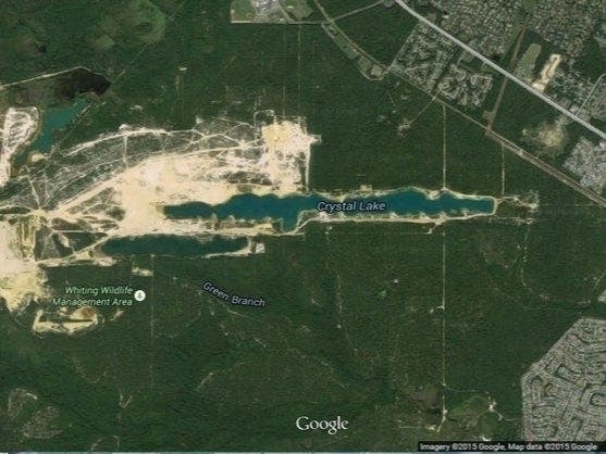 A Cliffside Park man drowned Sunday at Crystal Lake on the privately owned Heritage Minerals site in Manchester. 