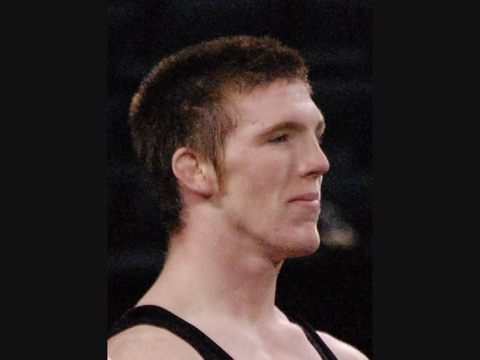 Alec Donovan of Brick, here on the podium at the 2015 NJSIAA wrestling championships, has been arrested on a federal child pornography charge.