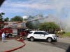 The Manitou Park Fire Company, along with firefighters with several other companies, fought the fire Saturday that injured a man and ruined the family's home. 