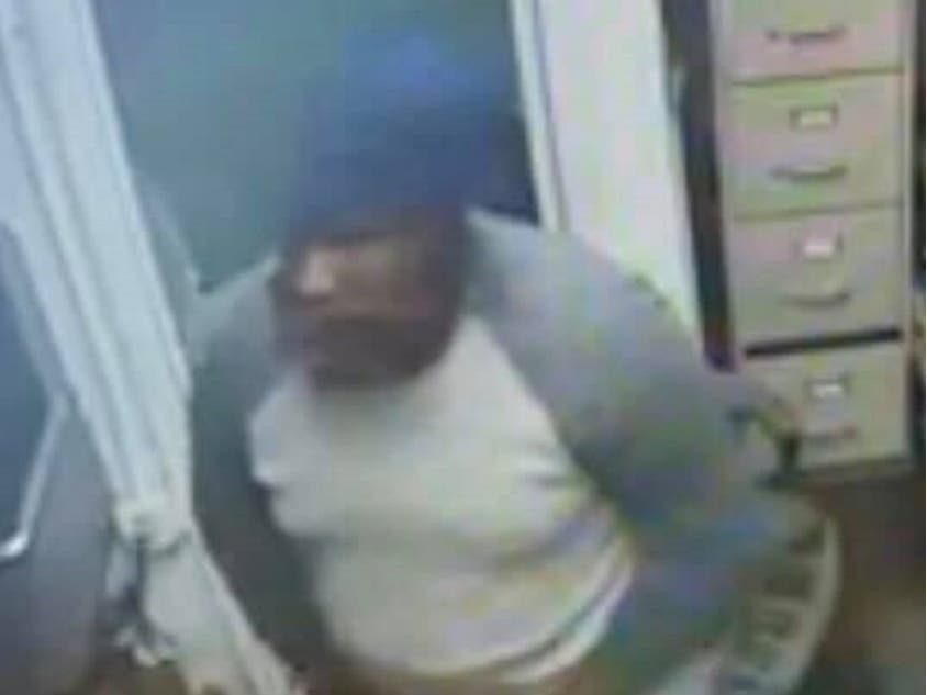 Toms River police provided this surveillance photo of a suspect in a theft case. 