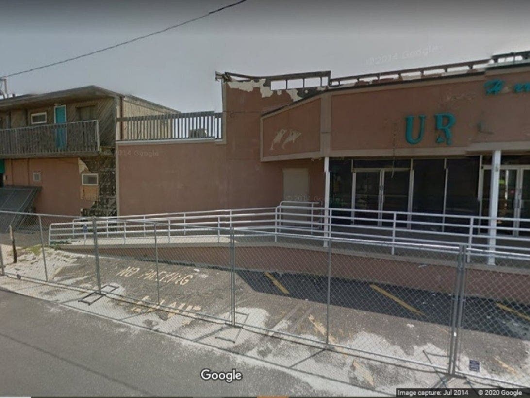 The former Joey Harrison's Surf Club was destroyed in Superstorm Sandy.