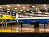 The Manchester Township High School JROTC unit stands at attention. 