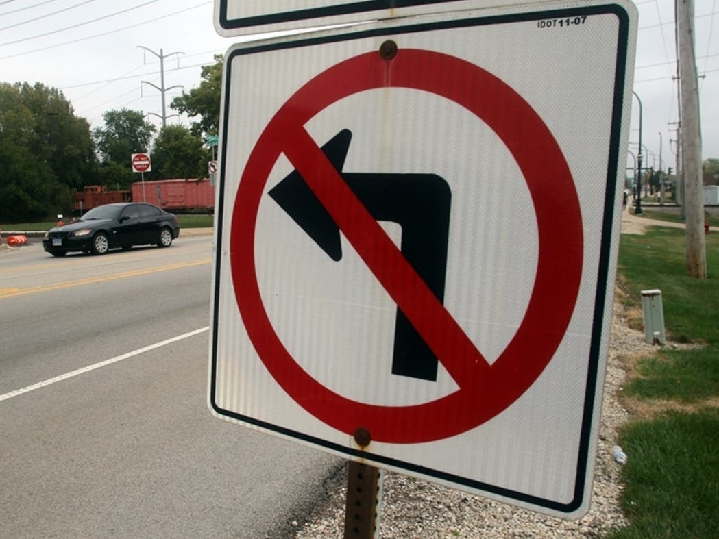 Signs should be installed soon at the new Wawa on Route 88 banning left turns into and out of the store's parking lot at the Route 88 driveway. 