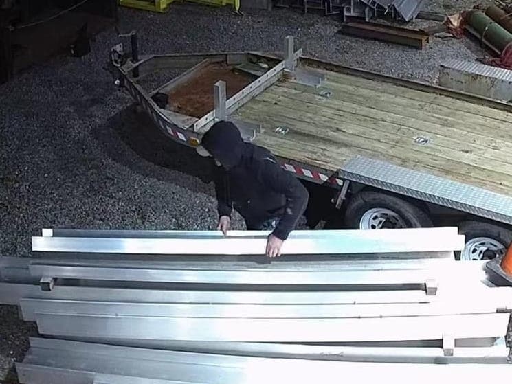 John Paul Cottrell Sr. of Jackson has been charged in connection with this theft caught on surveillance video at the marina on Princeton Avenue.