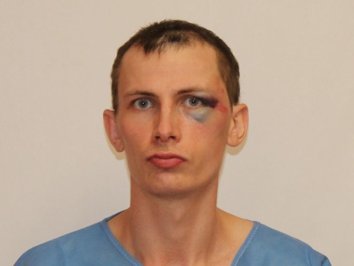 Donovan G. Hollingsworth, 25, is accused of killing Thomas Pierson III and Pierson's Cane Corso, authorities said. Both Pierson and his dog were found stabbed to death, they said.