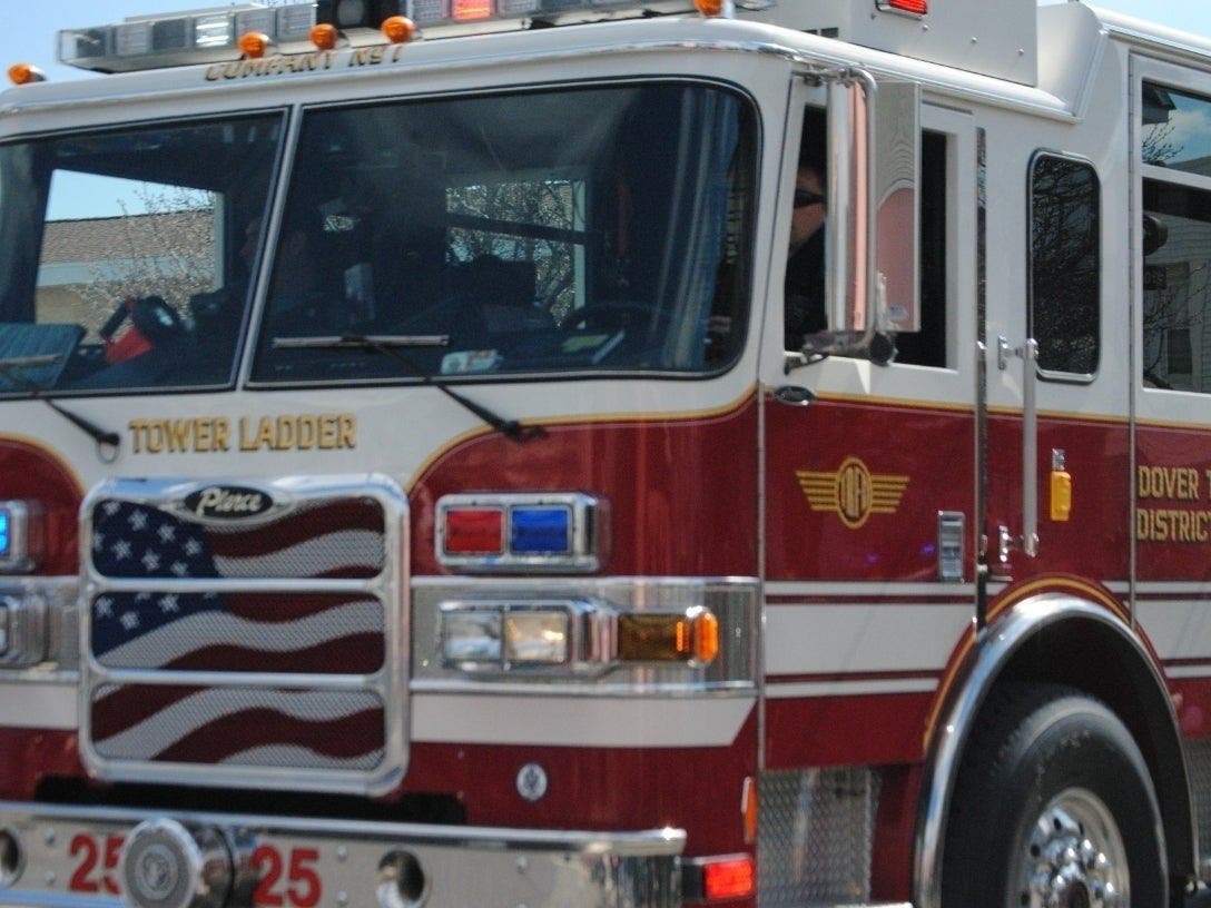 Firefighters from Silverton, East Dover and Pleasant Plains responded to the fire on Mount Juliano Lane early Monday, authorities said. 