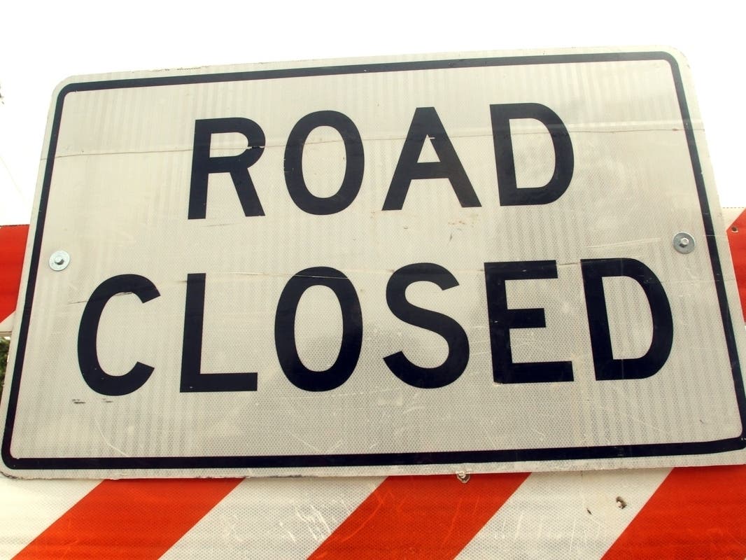 Route 571 is expected to be closed for several hours, authorities said. 