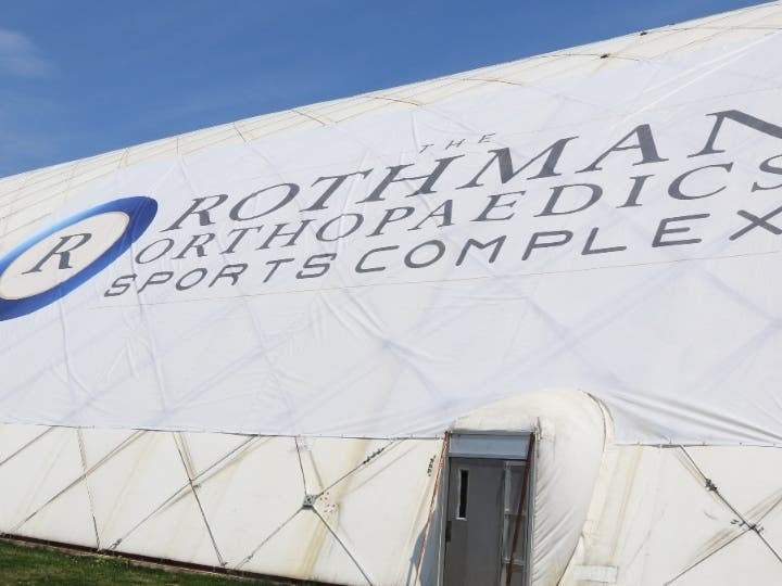 The Bubble, formerly known as the John Bennett Indoor Sports Complex, will be the Rothman Orthopaedics Sports Complex through the end of 2025 under a deal inked with the Toms River Regional School District. 