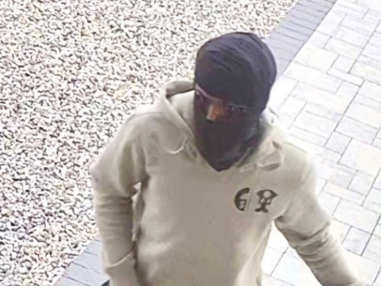 Lavallette police provided this photo from the surveillance footage of the suspect who tried to steal a car from a Lavallette driveway and also tried to get into the home. 