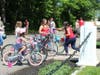 Kids decorated their bicycles for the Manchester Memorial Day parade. 