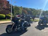 American Legion Riders doing a ride-by for Roman Charkowski.