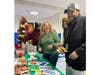 Bus drivers received thank you cards and a spread of treats after delivering students in the morning and in the afternoon.