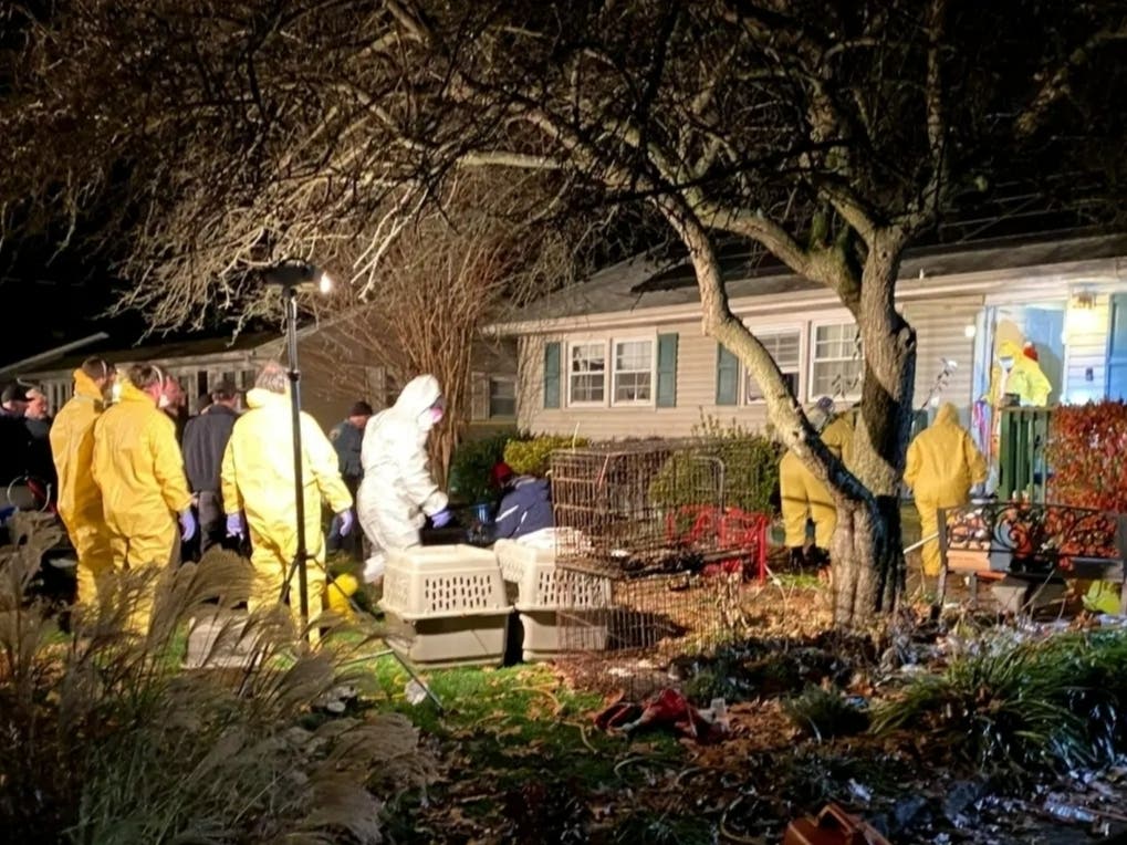 Brick Township police officers were on scene for more than 12 hours at a home where 180 dogs and cats were found in feces-encrusted cages on Dec. 2 and 3. The case led to nearly $28,000 in overtime for the department.