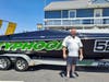 Randy Schleuss of Typhoon Offshore Racing Team says Point Pleasant Beach is a favorite site for powerboat racers because the water conditions allow them to show off their skills.
