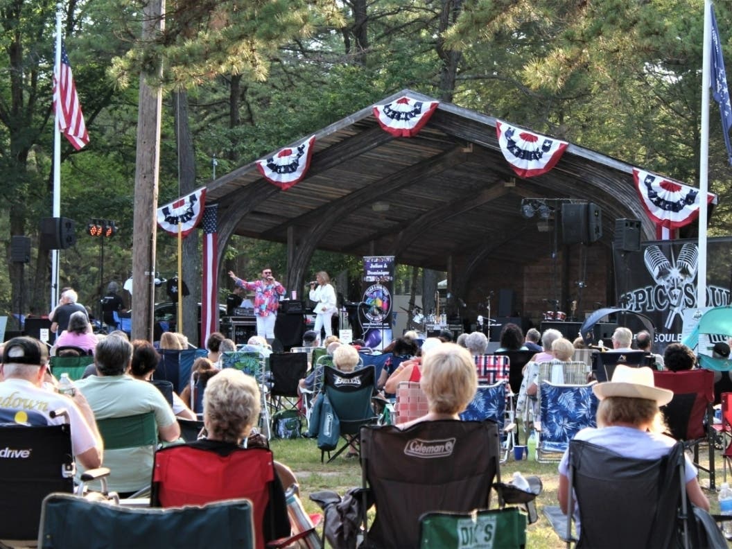 The fourth summer concert of the 2023 summer will rock out and celebrate the British invasion influence at Harry Wright Lake. 
