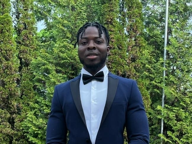 Richard A. Boateng, 31, of Savage, Maryland, was found dead early Monday morning after an hours-long search, police said.