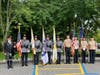 The Manchester Township Police Department Honor Guard and the Manchester Township High School Junior ROTC participated in the Sept. 11 ceremony.