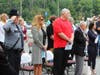 Police Chief Robert Dolan and council members (from left) Michele Zolezi, Joseph Hankins, James Vaccaro and Roxanne Conniff attended the ceremony.