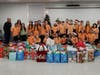 The Youth Service Program, through the Brick Township Recreation Department, with gifts collected for homebound seniors. 
