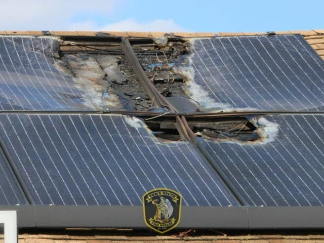 Solar Panels Catch Fire On Roof Of Toms River Home | Toms River, NJ Patch