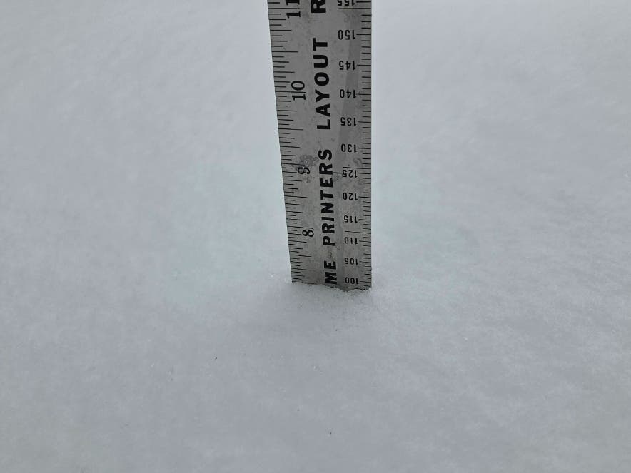 Some New Jersey towns reported 16 to 17 inches of snow during the weekend storm. See the full list of snow totals by town here.