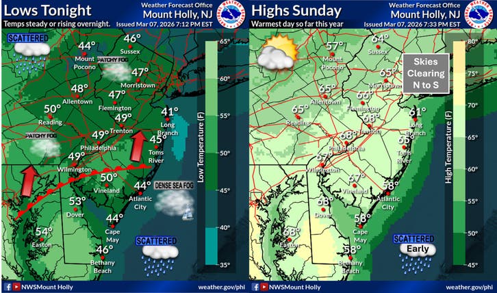 Big Weather Shift After Sunday Storms | Across New Jersey, NJ Patch