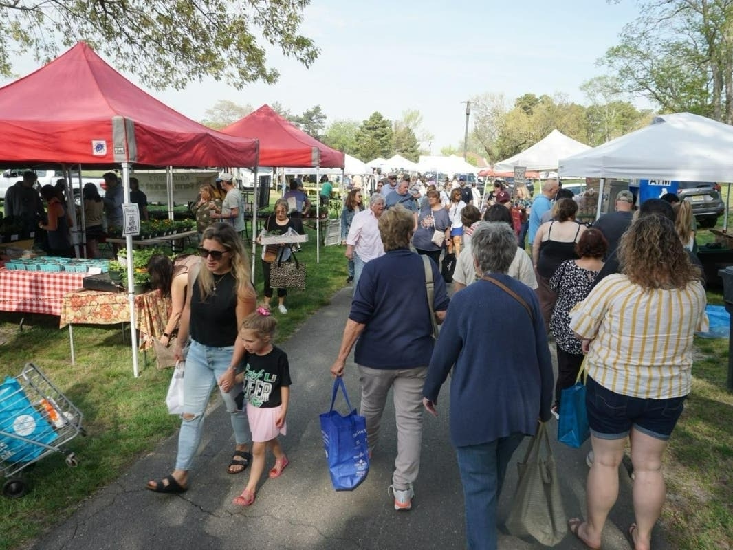 The Brick Farmers' Market returns to Windward Beach Park beginning May 2. 