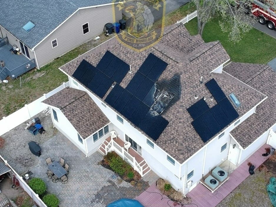 Solar Panel Fire Damages Toms River Home | Toms River, NJ Patch