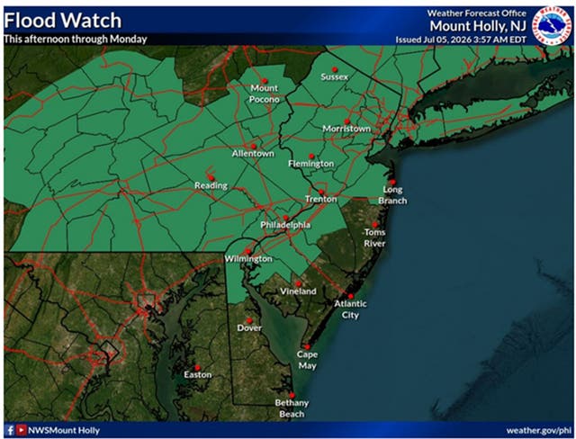 More NJ Power Outages After 2nd Storm As More Severe Storms, Flood ...
