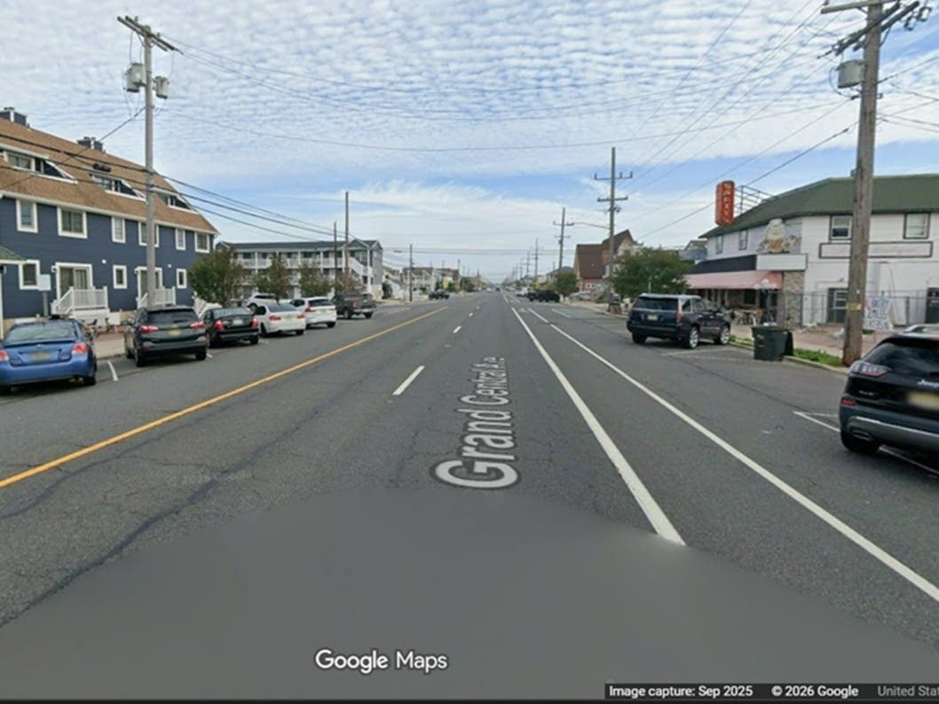 Route 35 northbound in Lavallette.