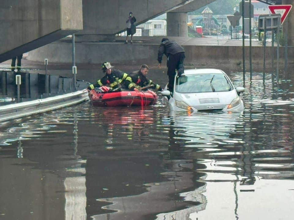 Multiple Water Rescues As NJ Roads Flood; More Storms, Flood Threat Linger