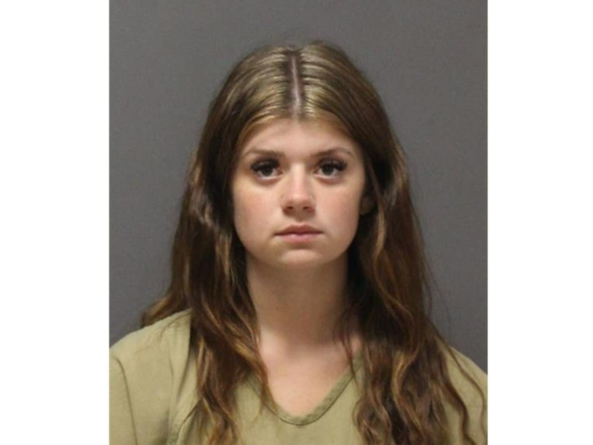 Kailyn M. Gorga, now 20, after her arrest in 2024 following the death of Catalina Reinoso of Brick.