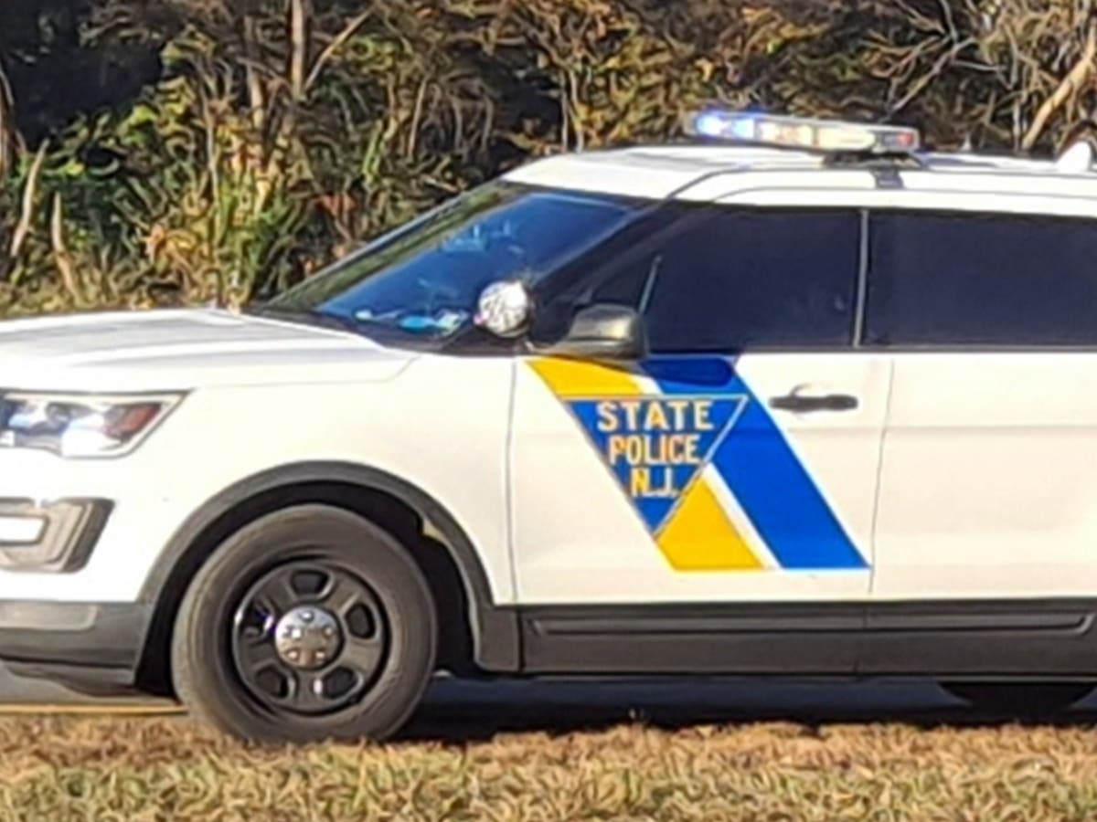 The 23-year-old man was thrown from the motorcycle in the crash, New Jersey State Police said.
