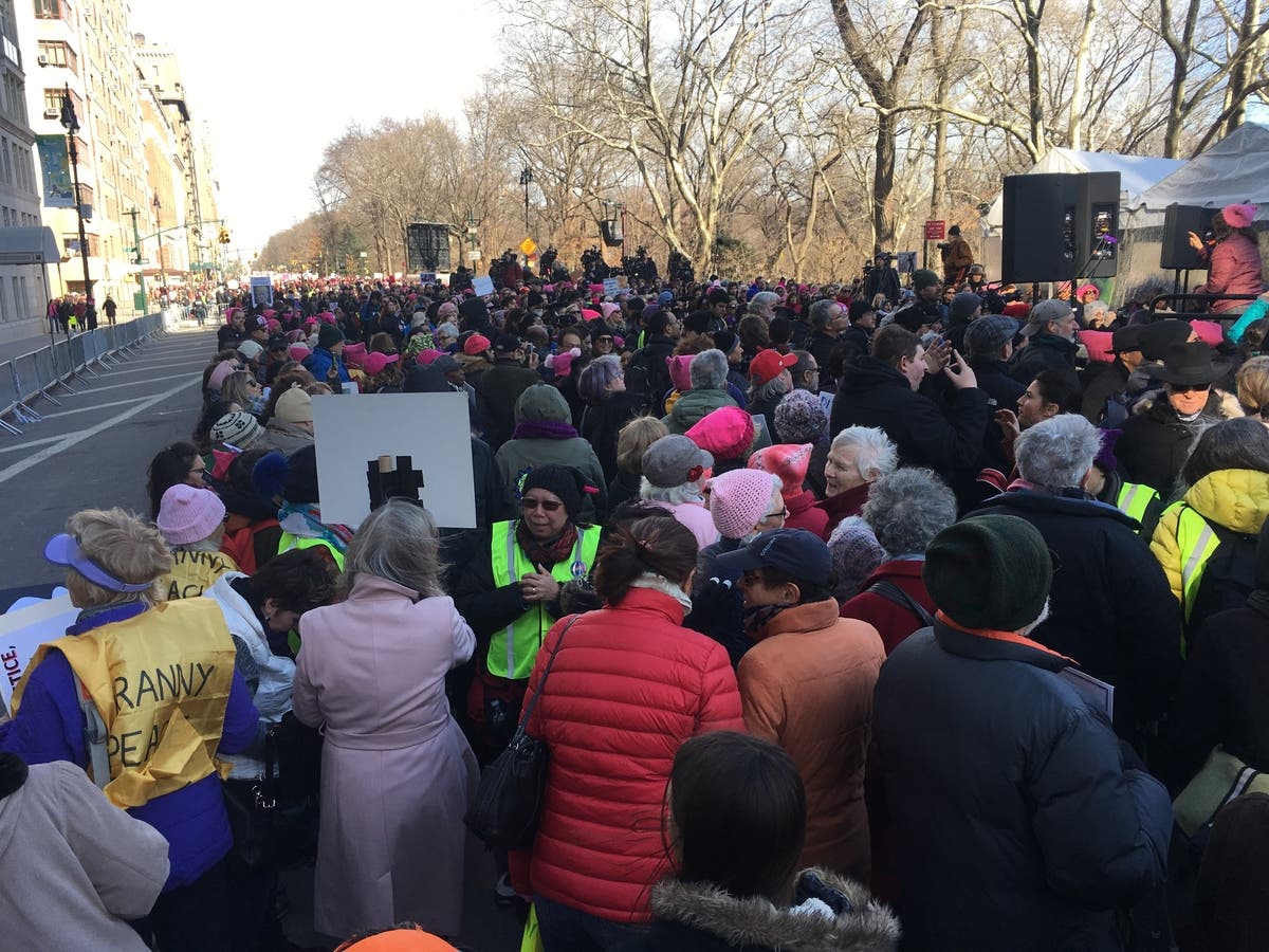 PHOTOS: Women's March On NYC Sees Thousands Protest | New York City, NY ...