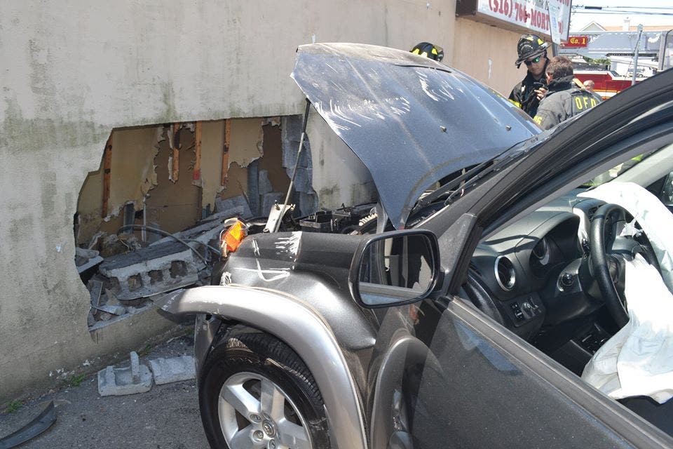 Driver Hospitalized After Crashing Into Oceanside Store | Long Beach ...