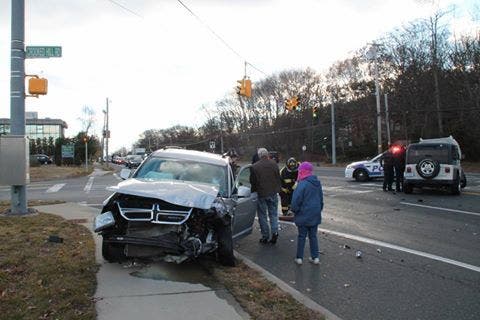 Two Hospitalized After Commack Crash | Commack, NY Patch