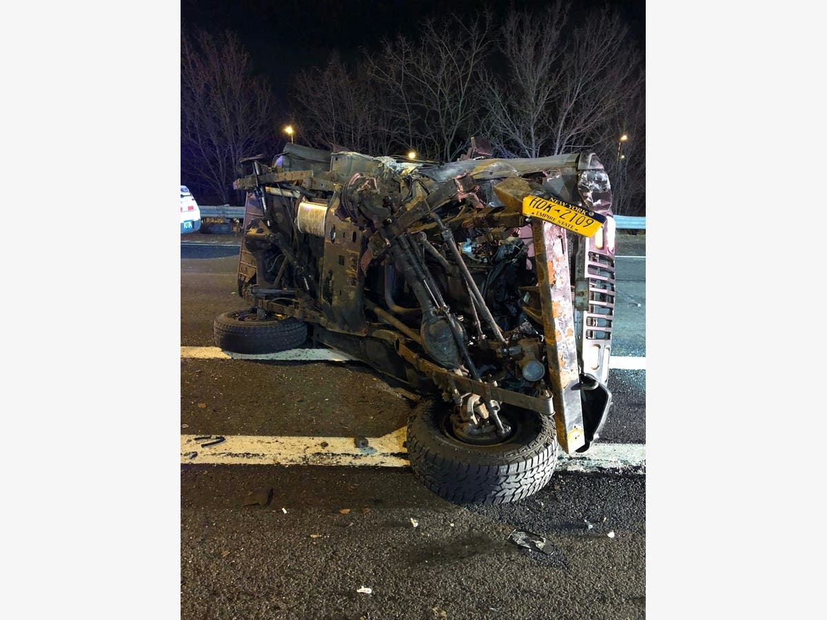 Two Hospitalized After Wrong-Way LIE Crash | Commack, NY Patch
