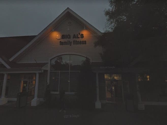 the former Big Al's Family Fitness, which is currently the site of the new Crunch gym