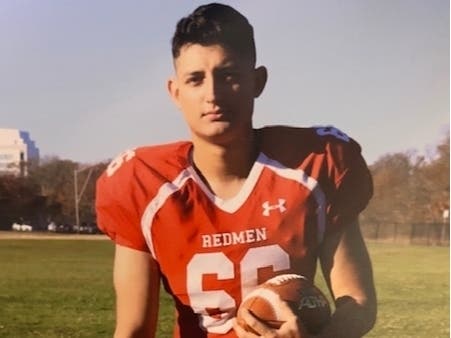 The East Islip High School senior has been playing football since he was 5-years-old and been a U. S. Navy Sea Cadet for the past five years.