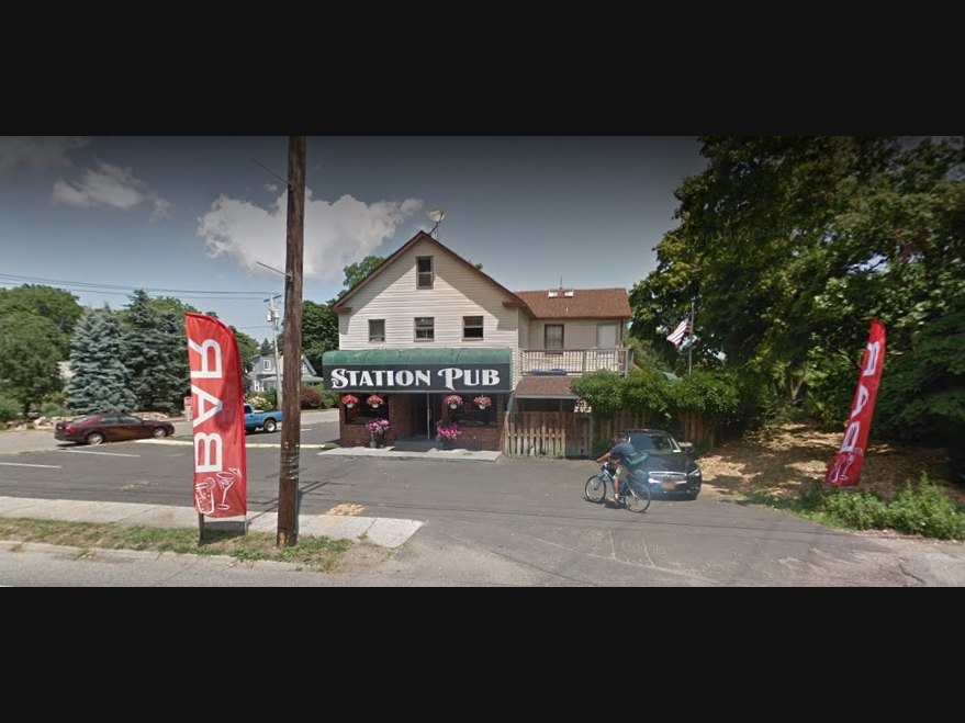 Two Sayville residents recently started a fundraising campaign to help the Station Pub on 3 Lakeland Avenue, which lost its license recently due to allegedly violating COVID-19 guidelines.