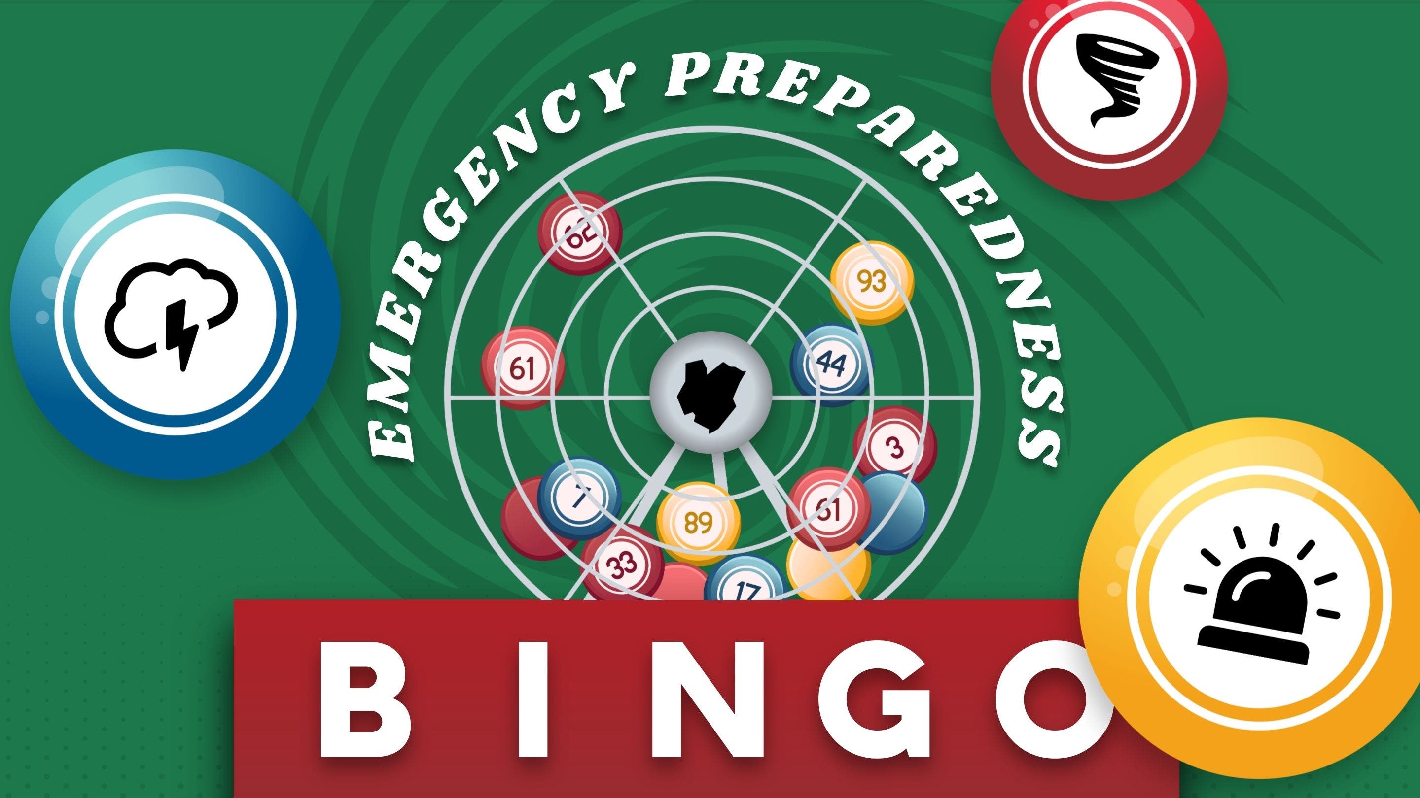 Emergency Preparedness Bingo
