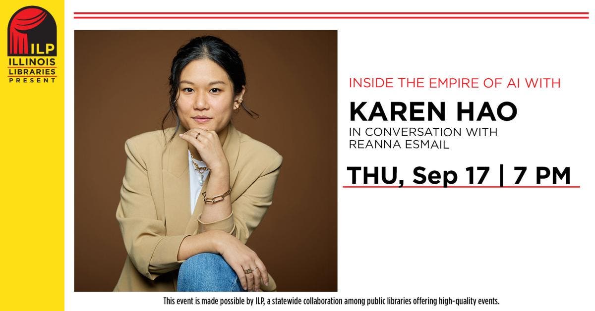 Illinois Libraries Present: Karen Hao