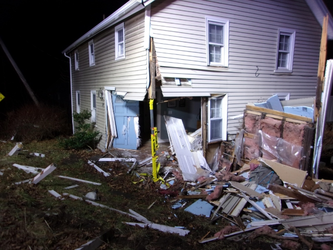 A driver was charged with DUI.