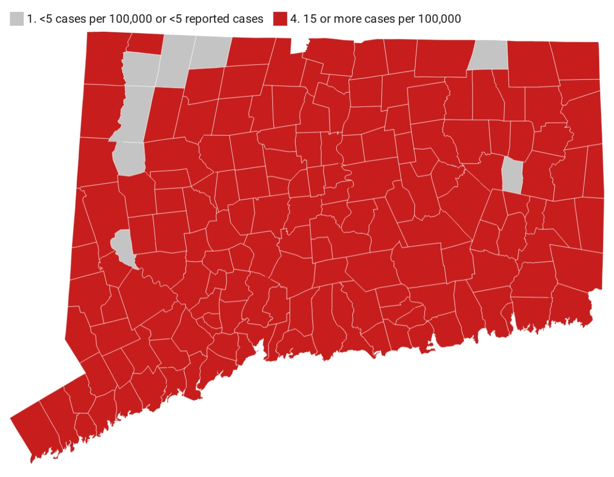 Connecticut's coronavirus situation continues to see positive trends.